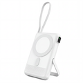 Power Bank Magnético 10.000 mah AIMA — MagSafe 15W, Soporte Integrado y Pantalla Digital